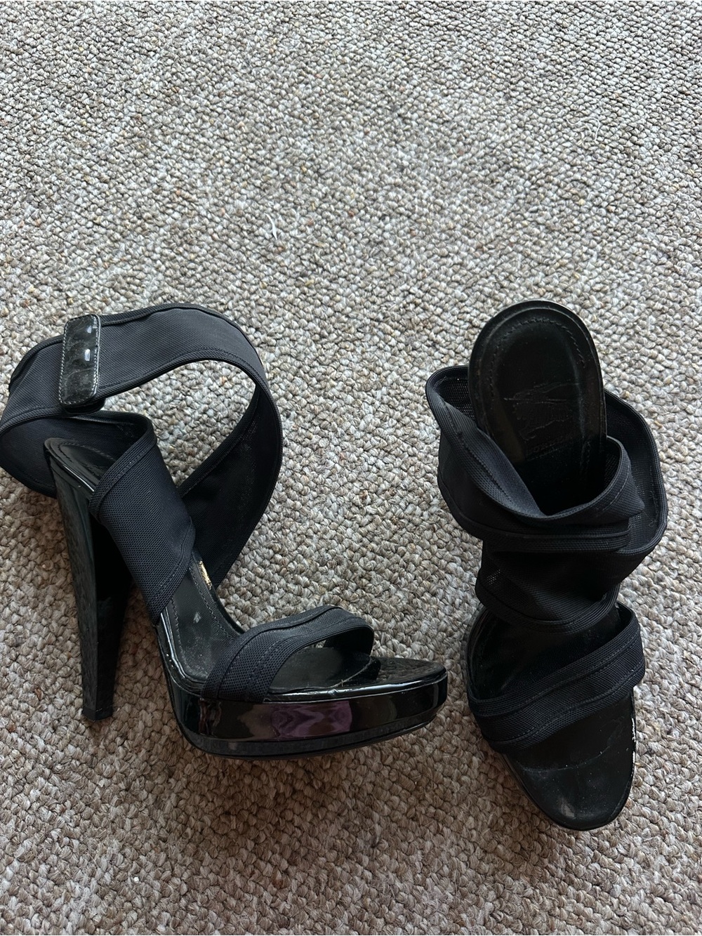 Burberry Ankle Wrap High Heel for Women